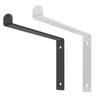 Stainless Steel L Type Shelf Brackets 90 Degree Concealed Triangular Support Frame Rustproof Enduring Floating Shelf Bracket