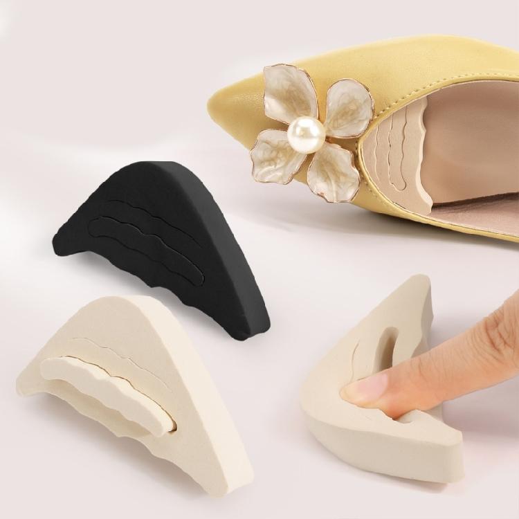 2 Pairs High Heel Toe Cushions for Women Anti Slip Breathable Rubber Heel Toe Protectors Cushioning Pad Shoe Inserts