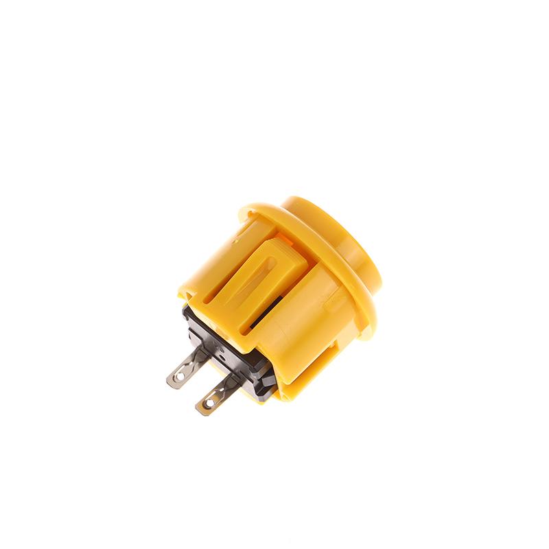 1Pc 24Mm Circle Push Button Micro Switch Game Arcade Controller Joystick Console Diy Kit Arcade Fighting Machine Button
