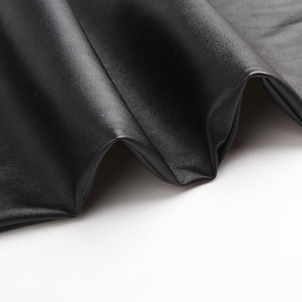 Men's Summer Stretchy PU Leather Pants: Waterproof, Oil-Resistant, Dirt-Resistant, Loose-Fit, Lightweight, Work Safety Casual Pants.