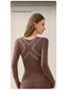 Women's Seamless Self-heating Slim Fit Thermal Underwear Set for Autumn and Winter