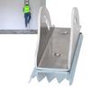 Anti-Slip Ladder Safety Shoe Aluminum Extension Ladder Shoe Ladder Shoe Kit  Construction Sites
