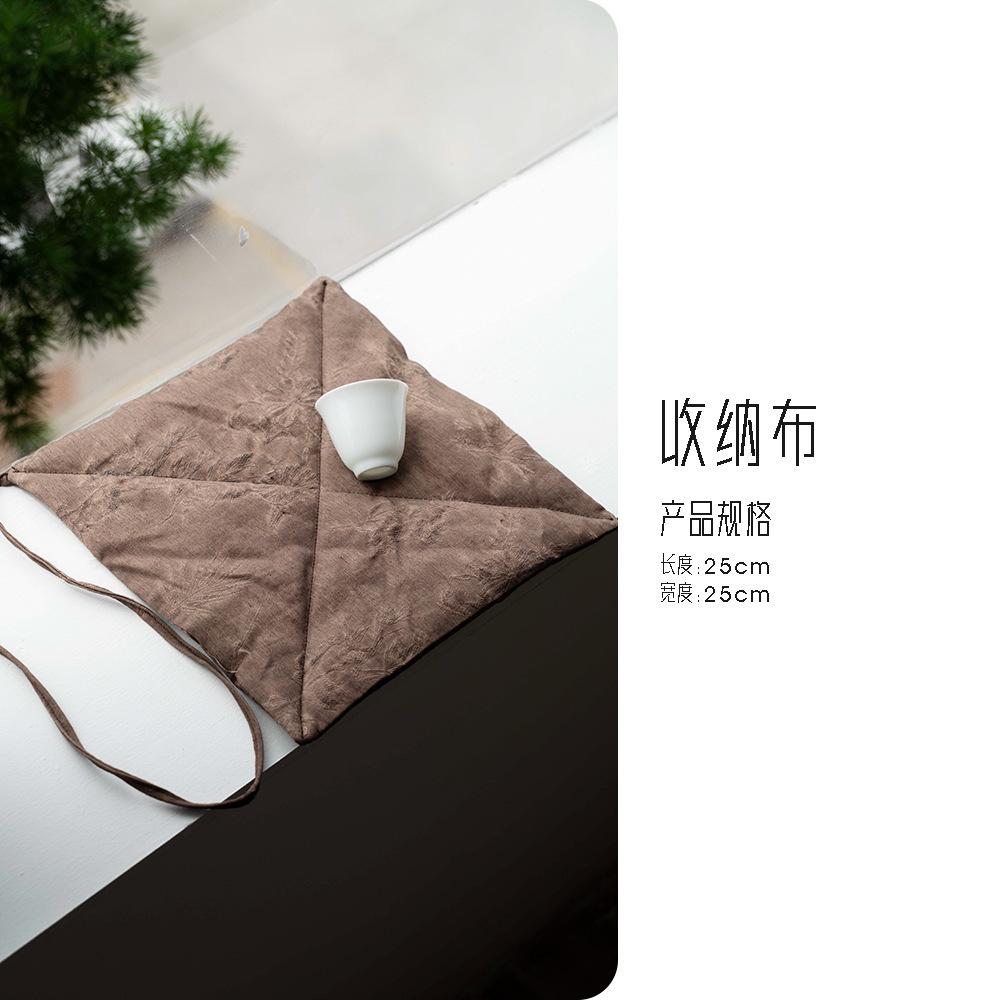 

Retro Thick Wrapping Cloth Tea Cozies Zen Te Tikonf Hoppocket Tea Cozy for Teapot Hand Bag Travel Tea Set Bag Teaware Supplies