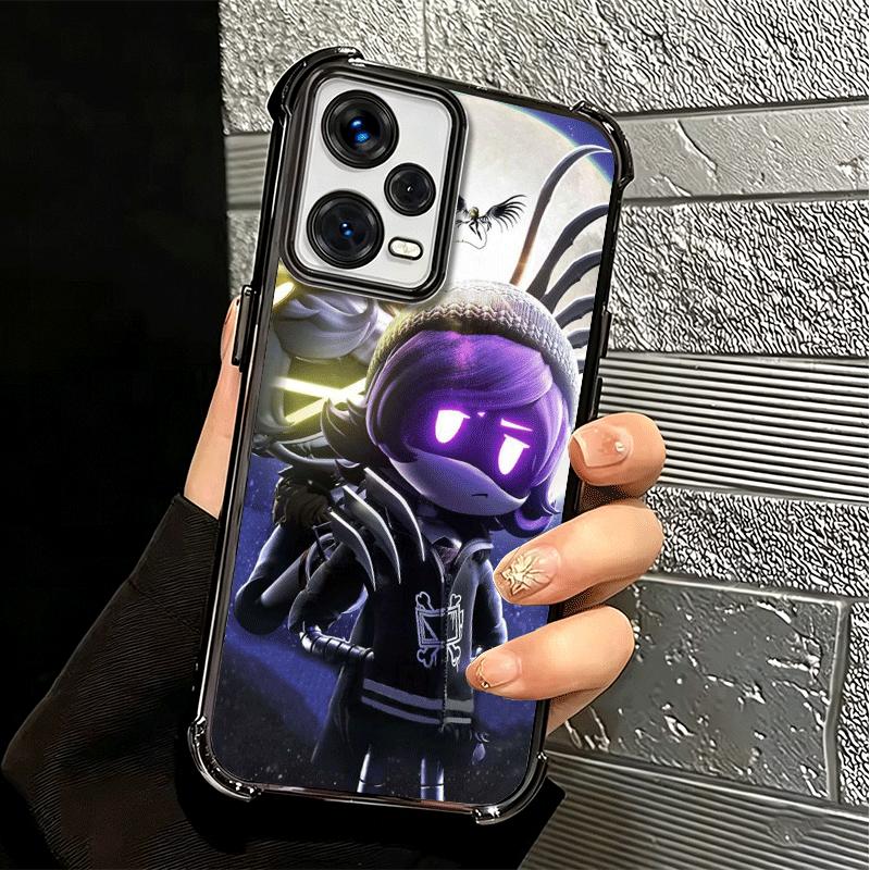 M-Murder D-Drones Game Plating Phone Case For Xiaomi Redmi Note 14 15 Pro Plus 13 12 11 11S 11T 10 9S 9 5G Anti-Fall Airabag Cov