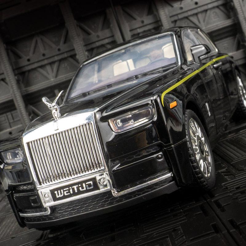

Meisheng MS927 Rolls-Royce Phantom Sedan Alloy Model Car Toy рожевий