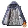 Winter Cotton Jacket Men's Loose Casual Cotton Jacket Hooded Sports Bread Jacket Graphene Warm Jacket Cotton Jacket