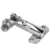 Stainless Steel Security Guard Door Safety Lock Latch for Home Hotel (Matte Black)