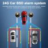 Blind Spot Detection System Lane Change Assist High Accuracy LED Buzzer BSD Monitoring Assistant
