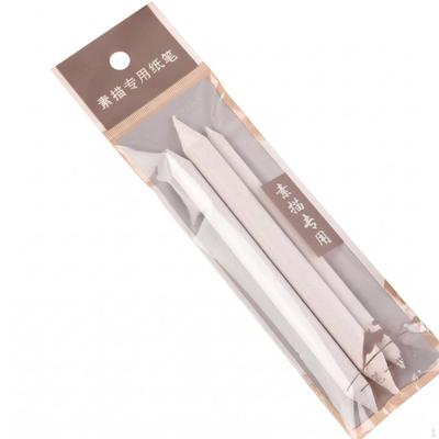 3 Pieces Blending Stump Set Pointed Ends Sketch Pen Cylindrical Tortillion 3pc Paper