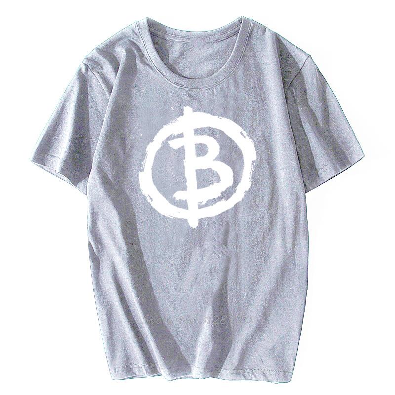Bitcoin T-Shirt Kryptowährung Krypto Miner Bitcoin BTC Krypto Design T-Shirt Herren Bitcoin Münze T-Shirt Streetwear Harajuku T-Shirts
