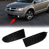 A Pair Front Bumper Fog Light Lamp Cover Bezel For 2011- Dodge Journey