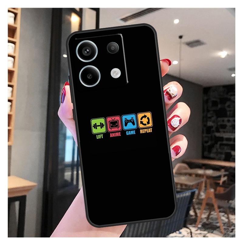 Bodybuilding Gym Fitness Case For Xiaomi Redmi Note 13 12 11 9 10 Pro 9S 10S 11S 12S Redmi 13 12 10C 12C 13C Coque