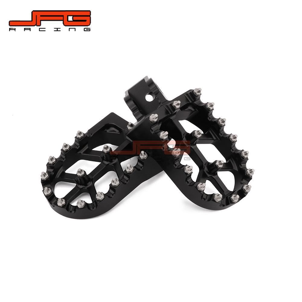 CNC Aluminum Foot Pegs for KX65/KX80/KX85 Off-Road Motorcycles