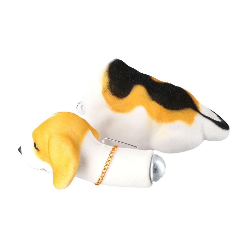 Tabletop Ornament Beagle Simulation Car Dog Shake Head Dog Nodding Puppy Doll Car Dog Ornament