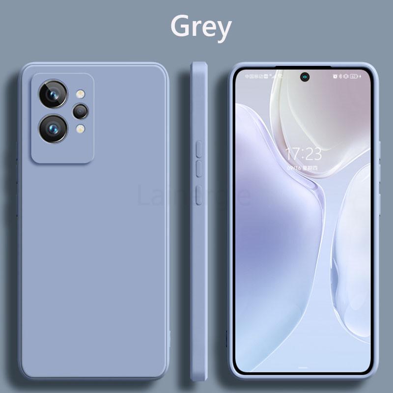For Realme GT2 Pro Case Liquid Silicone Soft Matte Camera Protection Cover On For OPPO Realme GT2 GT 2 GT2Pro Phone Cases