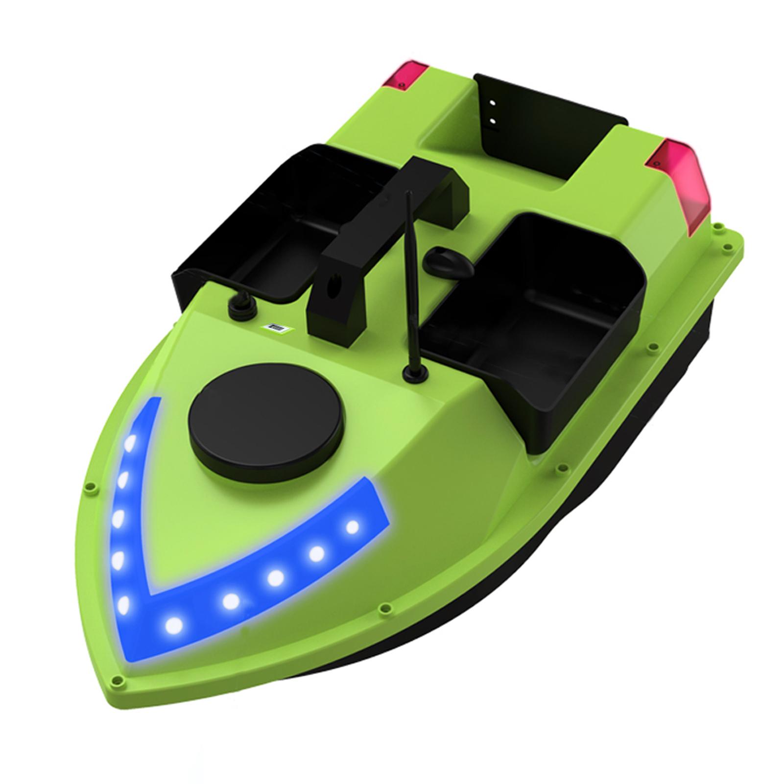 

Лодка для прикормки с GPS, со светодиодной подсветкой 7 цветов, дистанционное управление, дальность 500 м, 5200 мАч 5200mah