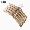 Satin Large Padded Hanger Silk Hangers Wardrobe Organization Hotel Room Supplies