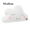 Shy Sky Plush Throw Pillow Stuffed Pink Grey White Cloud Moon Star Water Drop Soft Cushion Sofa Chair Decoration Present