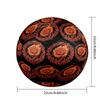 1pc Rose Tattoo Theme Soccer Ball Football, Size 5, Lightweight PVC, Outdoor Training Soccer Ball,Gift c6572