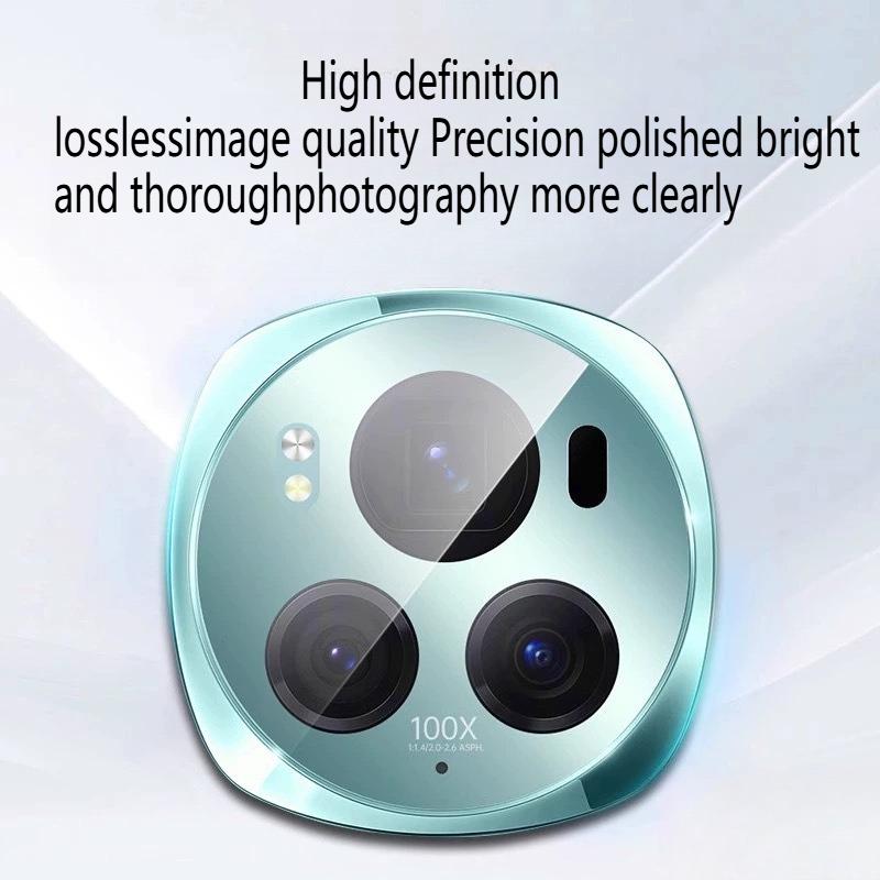 Ultra HD Large Window Tempered Glass Camera Lens Protect Flim For Honor Magic 8 7 6 Pro 9H Scratch-resistant Glass Lens Flim Cap