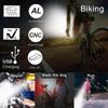 Bicycle Front Rear Light Bike Warning Taillight USB Rechargeable LED Bike Light Waterproof MTB Cycling Lamp Bike Accessories