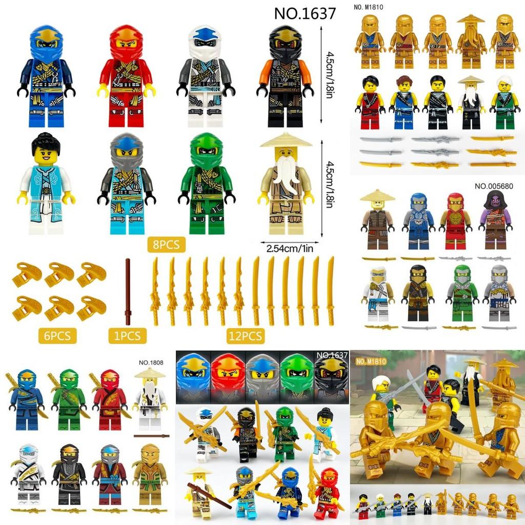Building Ninja Block Toys With Small Particles Suitable For Daily Play Children
