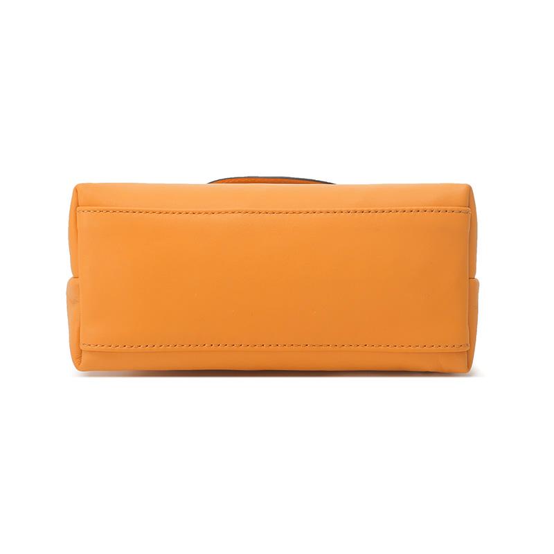Longchamp Le Pliage Xtra Adjustable Shoulder Strap Leather Mahjong Mini Crossbody Bag Women Bags Almond-Yellow 10188987222