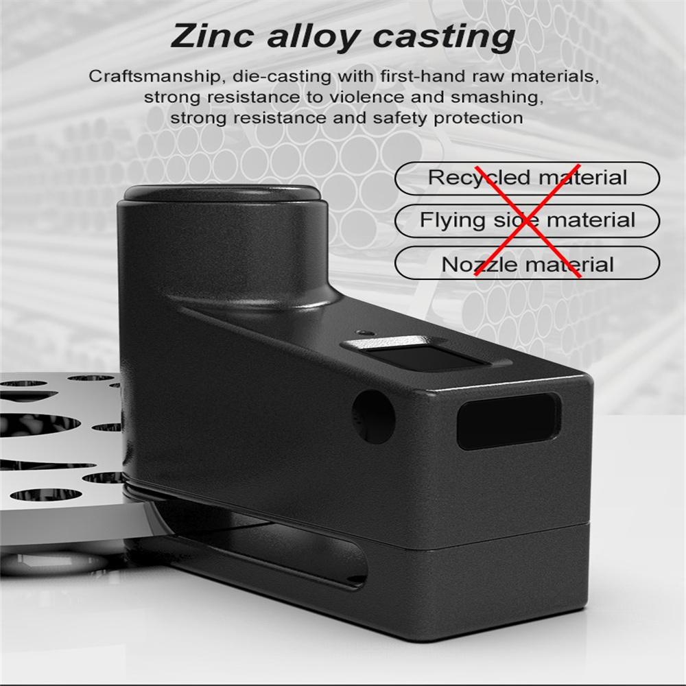 

Новый умный замок с отпечатком пальца для мотоциклетного дискового тормоза, противоугонный, Bluetooth, водонепроницаемый