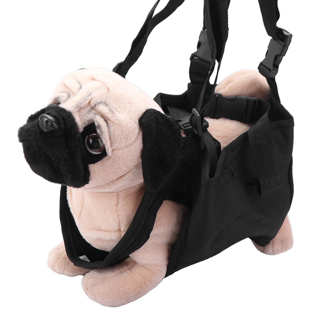 Adjustable Strap Dog Lift Harness Thicken Handle Portable Dog Sling Carrier Soft Lining Oxford Pet Lifting Vest Pet Supplies
