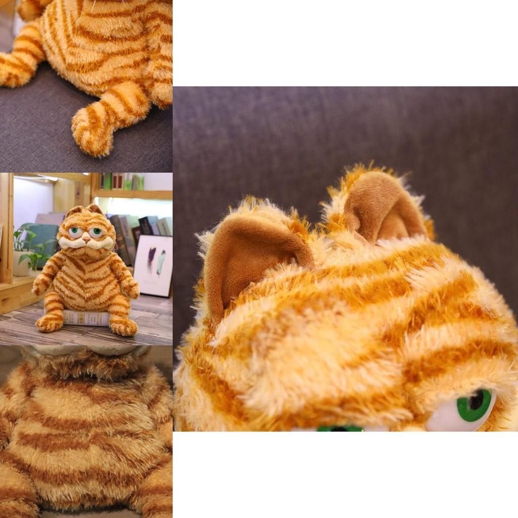 Cartoon Garfield Plüschtier Dicke Katze Weiches Kuscheltier Kissenpuppe 12-18 Zoll**