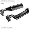 Black Interior Metal Door Handle Front Left Driver Passenger Compatible with 1987-1996 Ford Bronco F150 F250 F350 F53 F59 F800 E7TZ-1522601-A