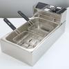 Desktop Stainless Steel Electric Deep Fryer Large Capacity French Fry Machine Multi Functional Kitchen Heating Cooker