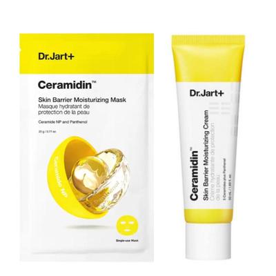 + Ceramidin Mask 5 Sheets + Ceramidin Skin Barrier Moisturizing Cream 50ml Set