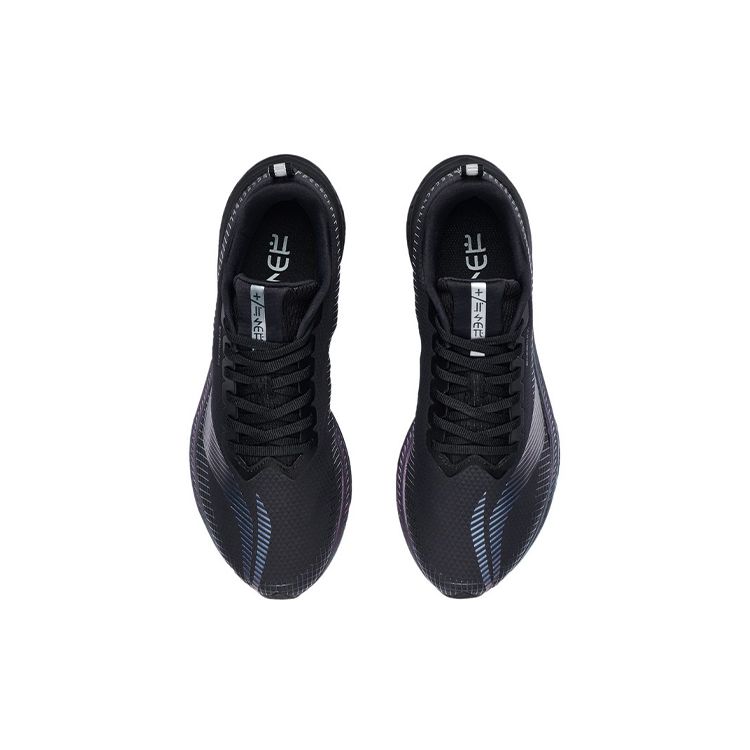 Li Ning Red Rabbit 5 Pro Reflective Shock Absorbing Non-Slip Low-Top Running Shoes Men sneaker Black ARMR015-4