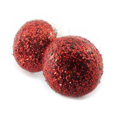 [J5361] - Red 'Sissi' Designer Earrings