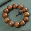 Barbie Sandalwood Buddhist Prayer Beads Bracelet, Unisex 108 Beads, Traditional Couple Jewelry, Wenwan Ornaments