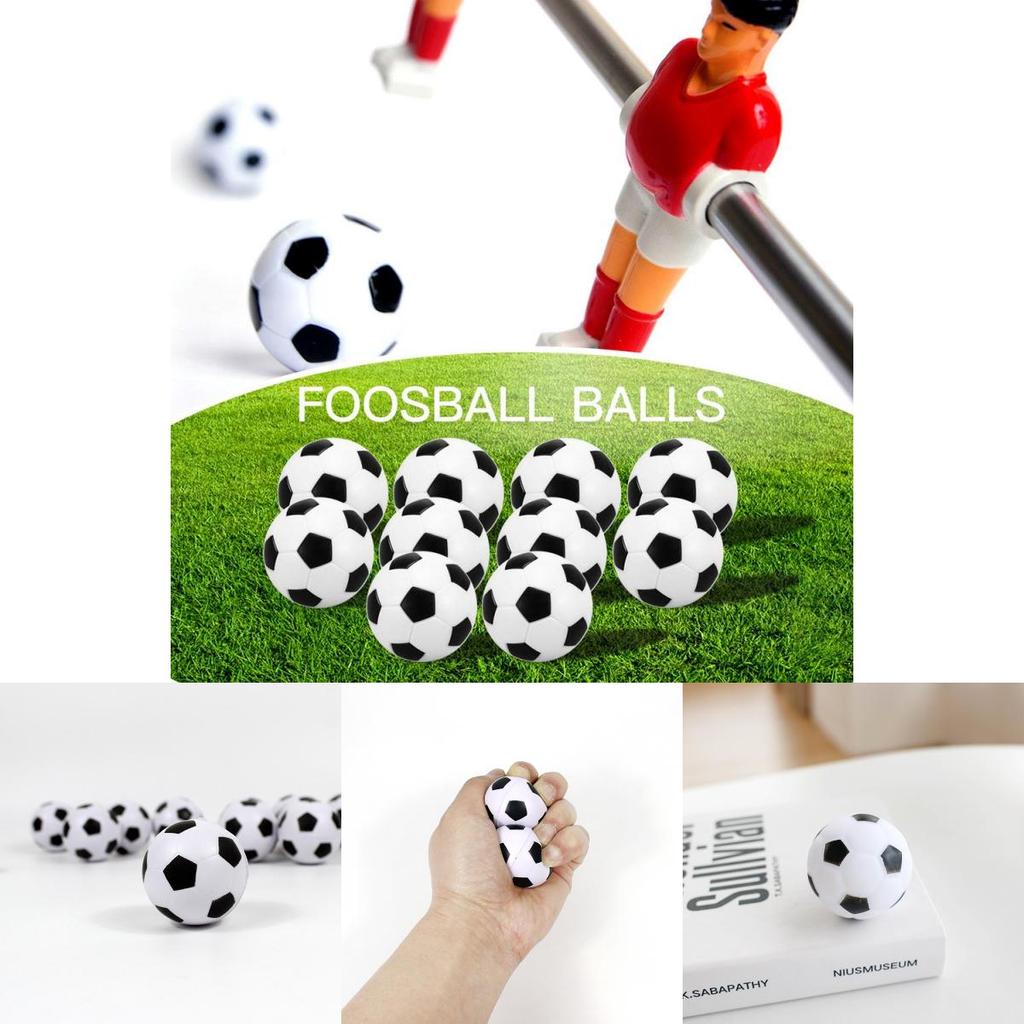White Mini Toy Soccer Ball For Kids Soft Pu Foam Non-inflatable Solid Sports Ball