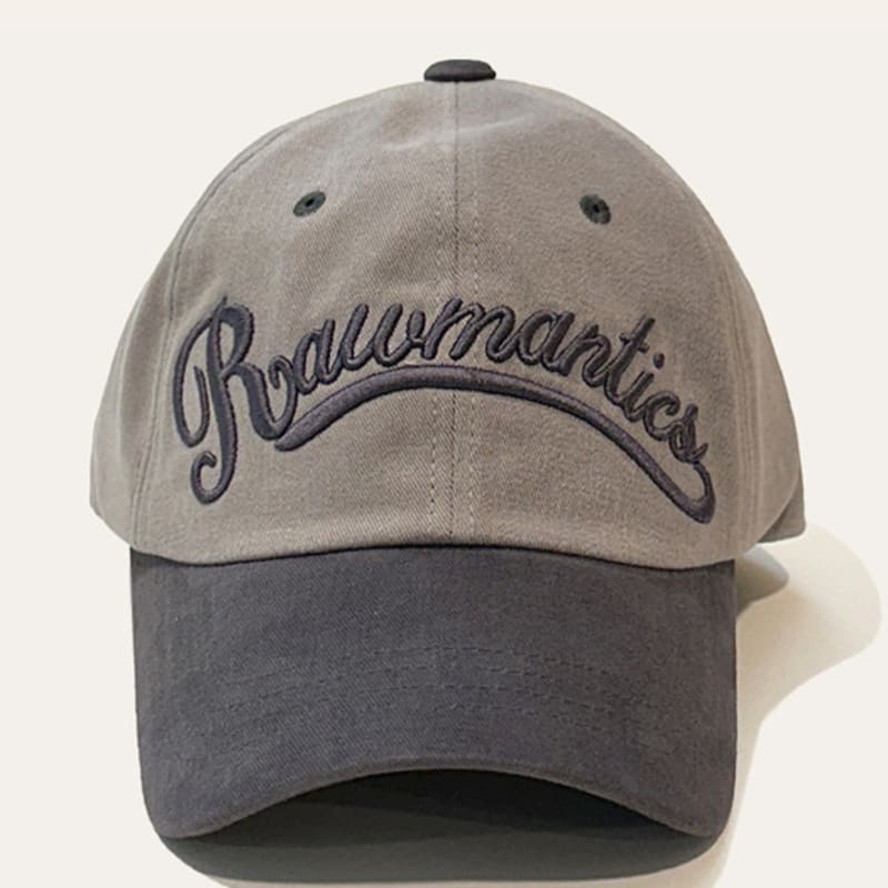 

RAWmantics VINTAGE CREAMY MOOD BALL CAP CHACOAL CHACOAL