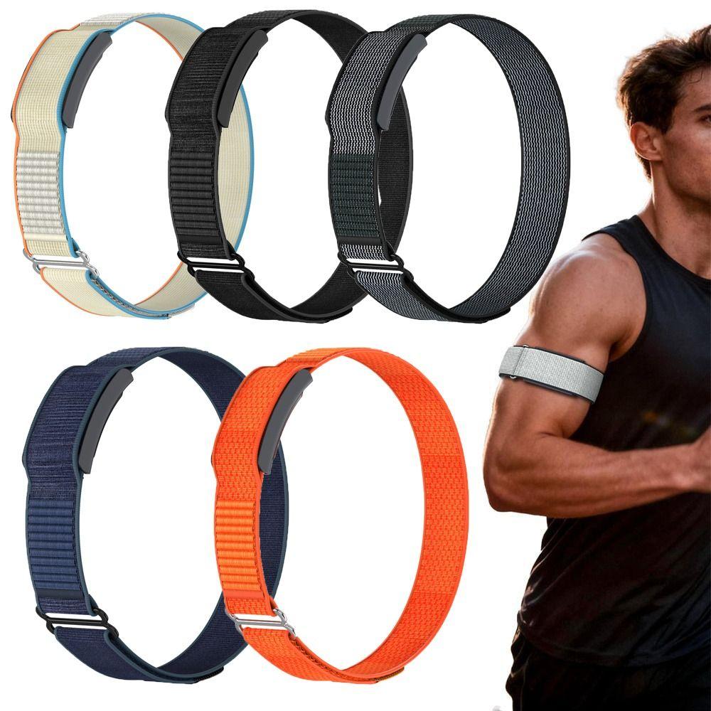 Adjustable Fitness Tracker Arm Band Nylon Replacement Strap for Amazfit Helio Strap