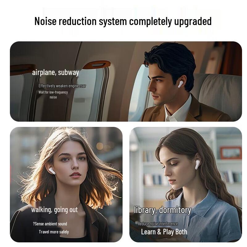 Bach Johann T2 True Wireless Half In-ear Earbuds