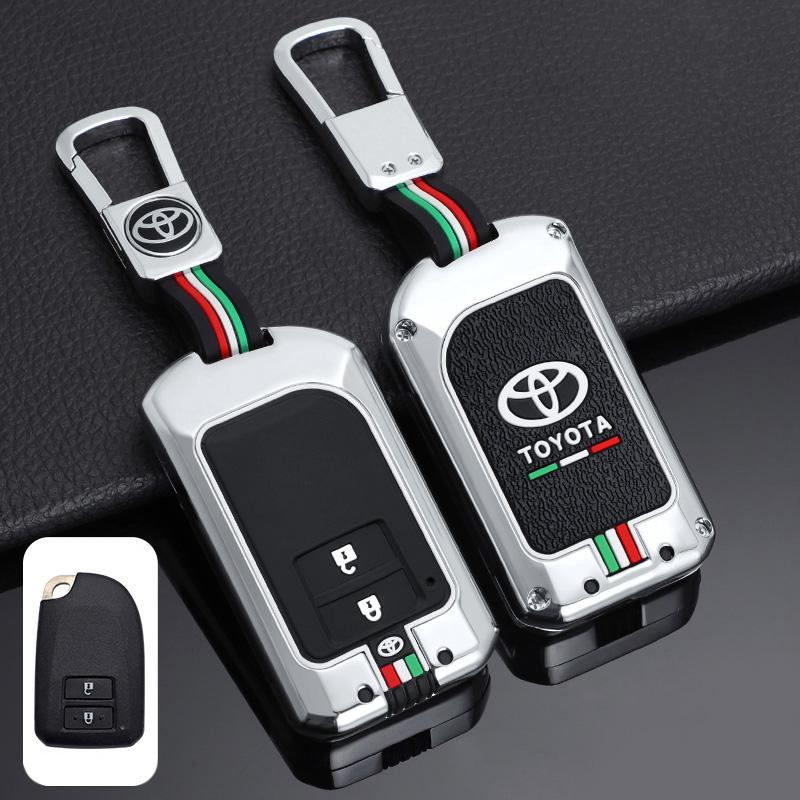 2026 Hot For Toyota Hub Caps Car Remote Key Case Cover Shell for Toyota Auris Corolla Reiz Avensis Verso Yaris Aygo Rav4 Scion T