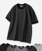 BRENSON Oversized 1:1 Striped Short Sleeve Tee ( 5 Colors )