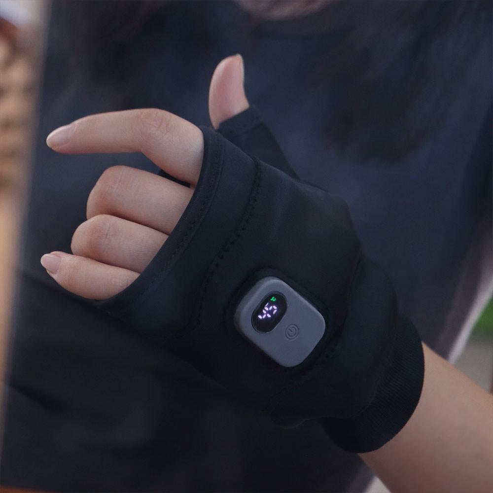 1Pair Thermal Electric Heated Gloves USB Rechargeable Winter Warm Gloves Heating Gloves Women/Men