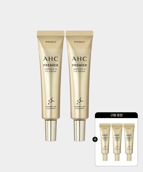 AHC Premier Ampoule In Eye Cream 35ml x 2 + (GIFT) Eye Cream 7ml x 3 NONE