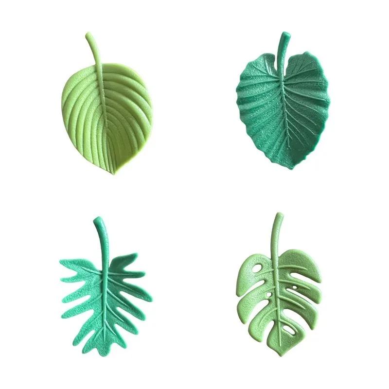 Creative Turtle Leaf Refrigerator Sticker Kitchen Personalized Design Home Fun Decoration Magnet Refrigerator Message Sticker