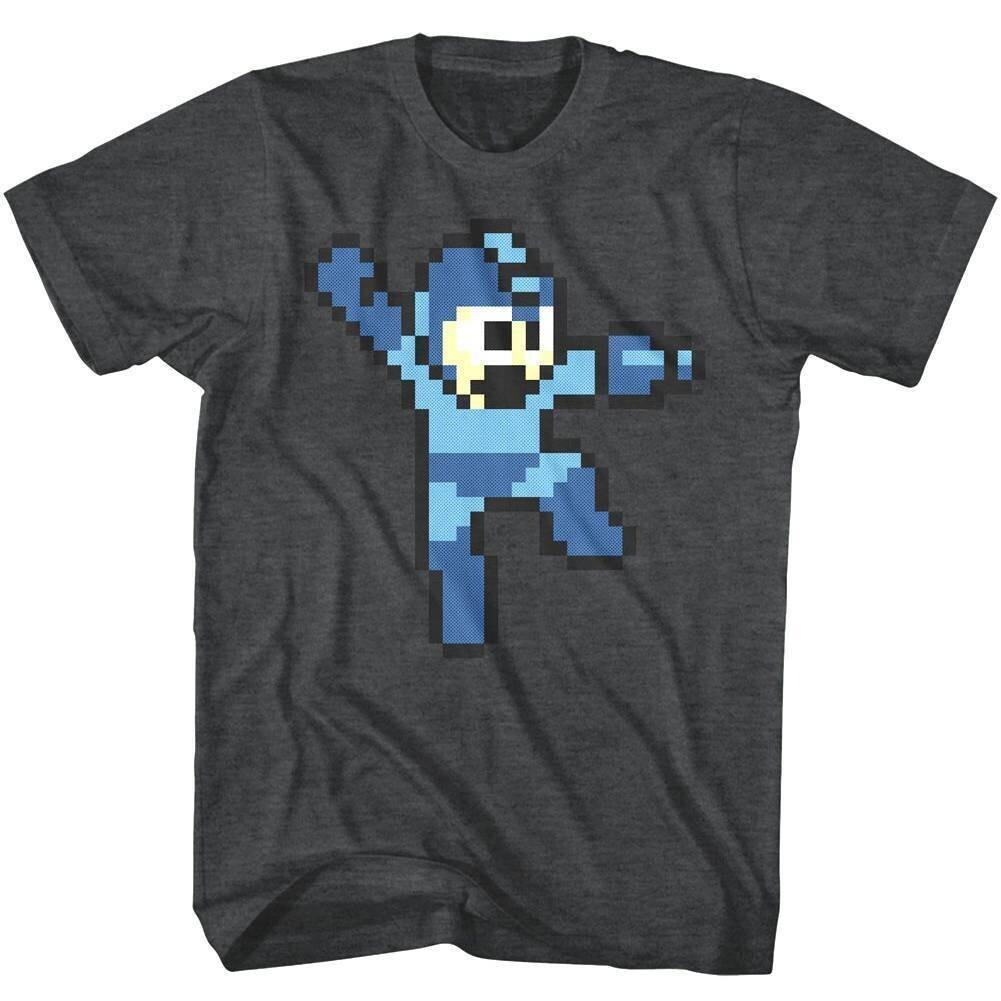 Megaman Jumping Men T Shirt M
