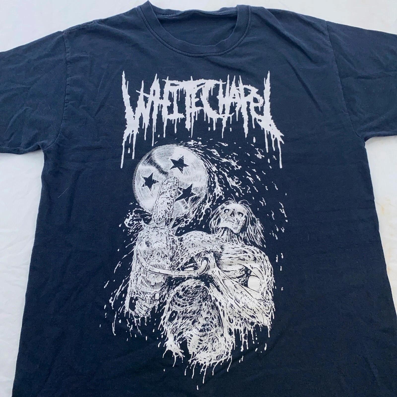 

WHITECHAPEL DEATHCORE CONCERT T-Shirt SMALL death metal rock tour 4XL