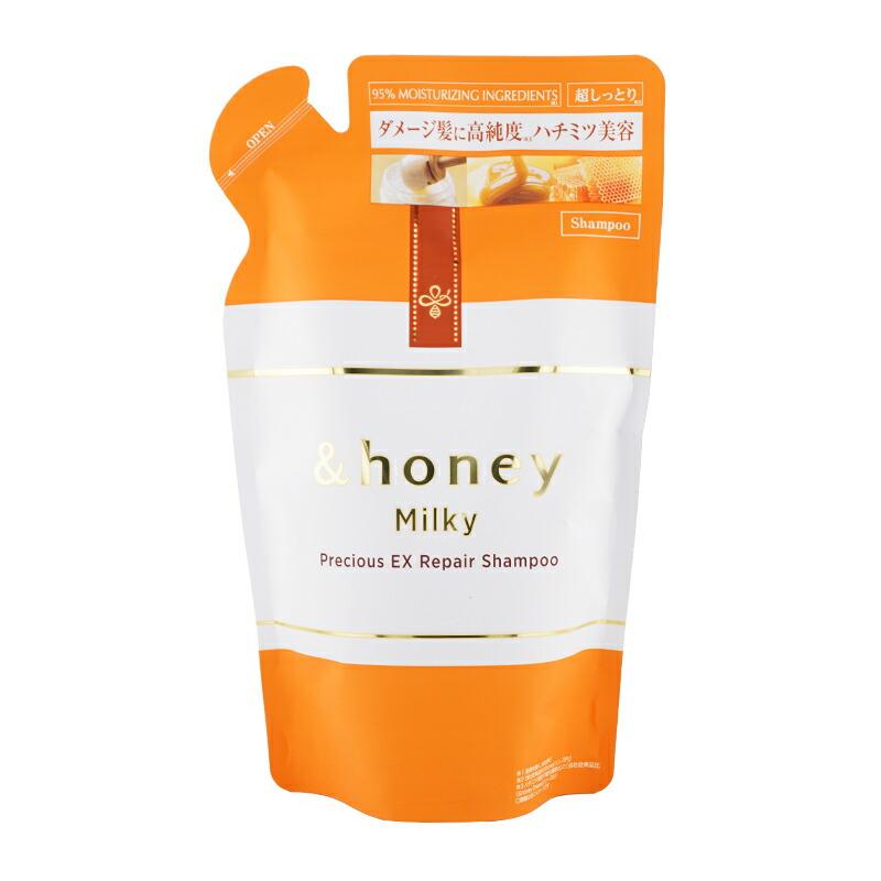 

&honey Milky Precious EX Repair Шампунь для поврежденных волос, 385 мл