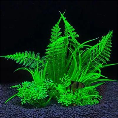 Aquarium Simulation Wasser Gras Aquarium Dekoration Kunststoff Gefälschte Wasser Gras Dekoration