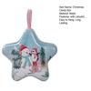 1/6Pcs Tinplate Box with Lanyard Easy To Hang Candy Biscuit Box Jewelry Storage Organizer Christmas Tree Decoration